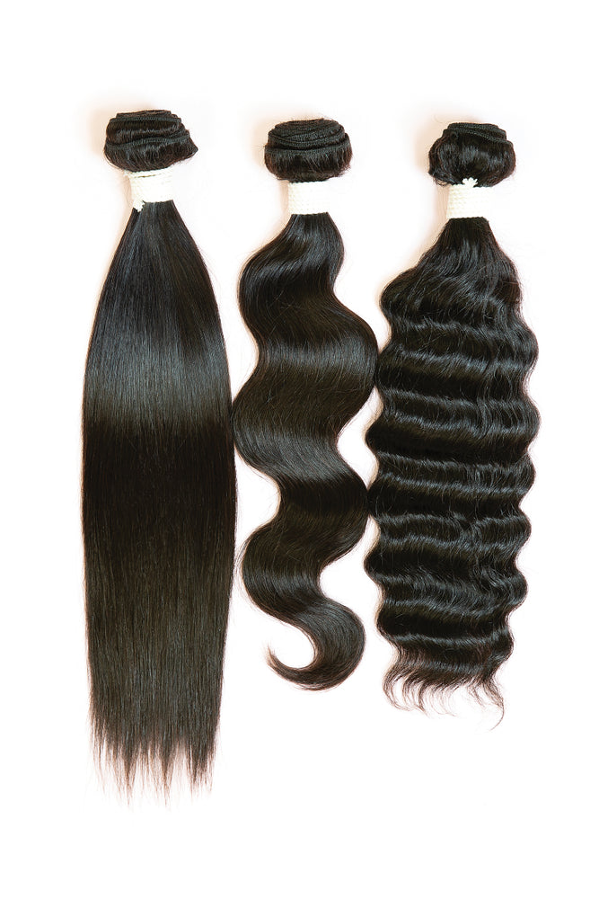 Bundles of hair weave