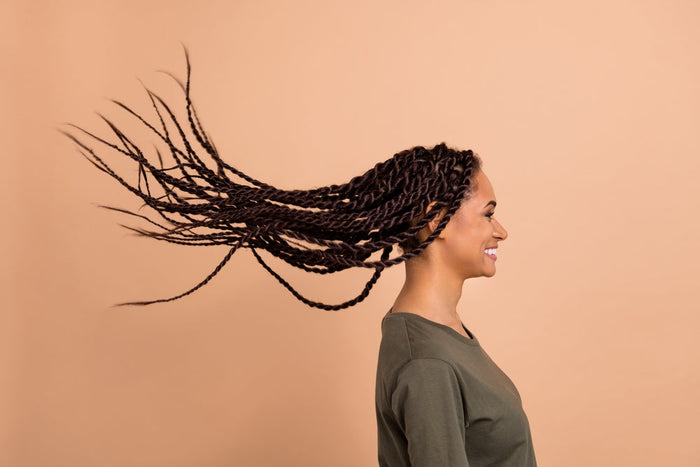 Woman with twists